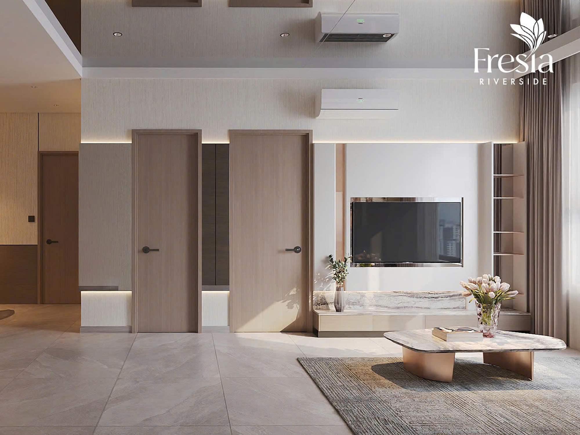 Phòng khách căn hộ