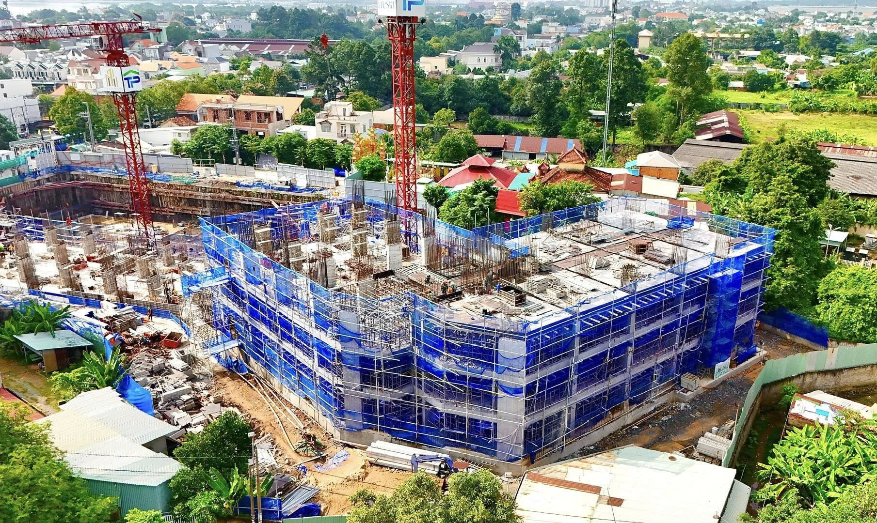 Tiến độ xây dựng